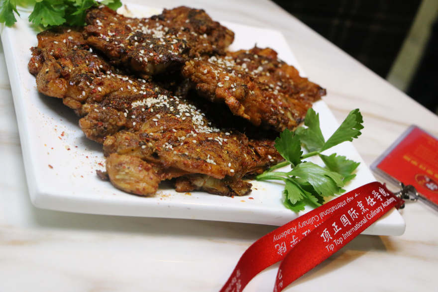 青岛烤鸡脖培训